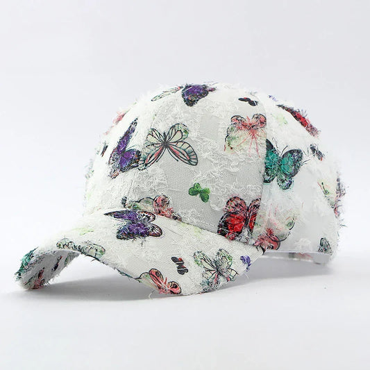 Aurelia Butterfly Lace Cap