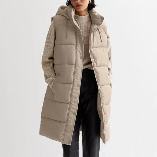 Astoria Sleeveless Hooded Parka